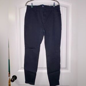 Gap Skinny Stretch Pants Size 14 Navy Blue